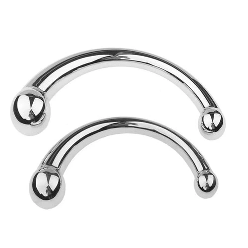 Elegant 5858 Hook Ended Stainless Anal Steel Double 0112